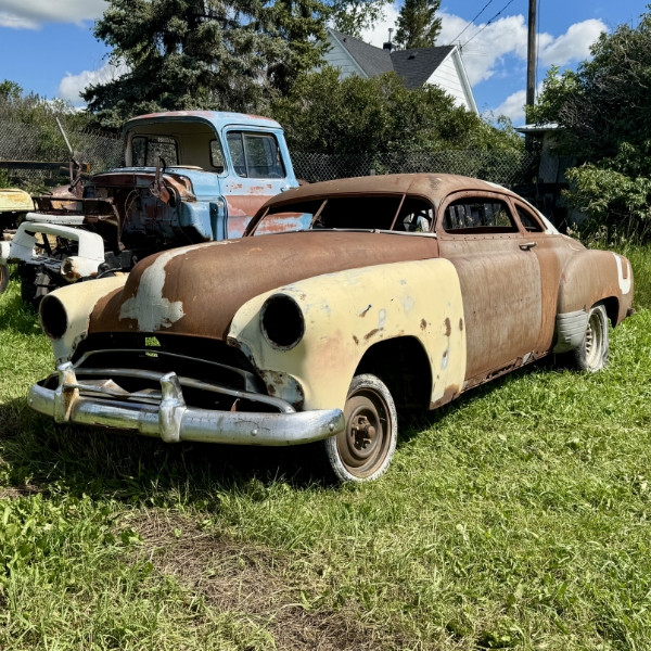 21 - NO RESERVE 1951 CHEVROLET SEDAN 2 DOOR CHOPPED TOP