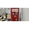 Image 7 : NO RESERVE RED INDIAN GAS PUMP 