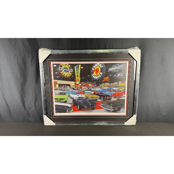 DAVE SNYDER "SOLD" LIMITED EDITION FRAMED PRINT (122/500) 27" X 34"