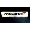 Image 1 : NO RESERVE STAINLESS STEEL MCLAREN FORMULA ONE TEAM SIGN