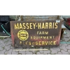 Image 1 : LARGE MASSEY-HARRIS SALE & SERVICE DEALER SIGN
