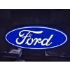 Image 2 : NO RESERVE LARGE FORD LED BACKLIT EXOTIC CAR DEALERSHIP SIGN
