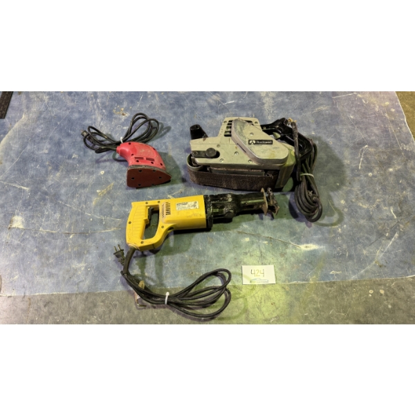 Reciprocating Saw & Sanders