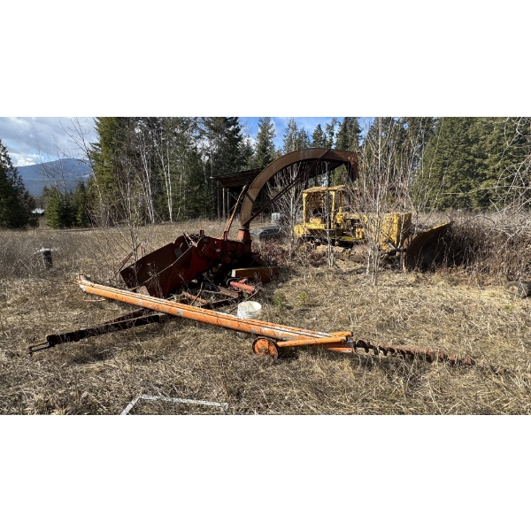 Antique Massey Harris Grain Thrower