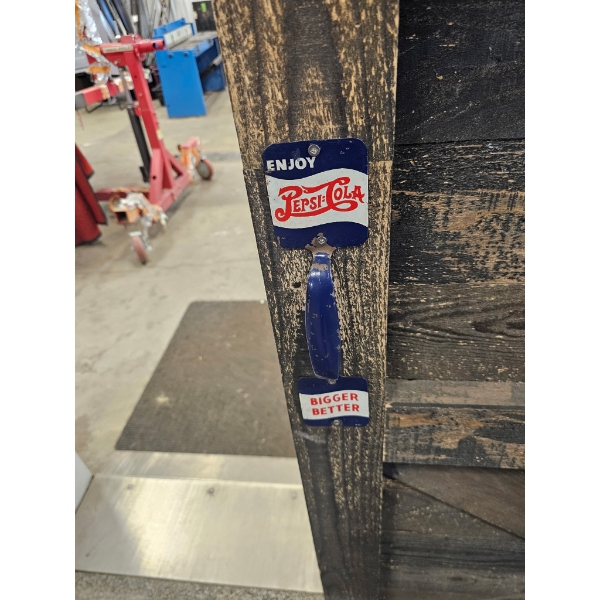 NO RESERVE PEPSI COLA BOTTLE OPENER 