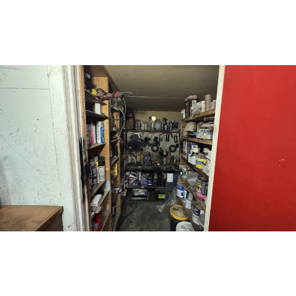 Paint and Cleaner Room - All Items Shown