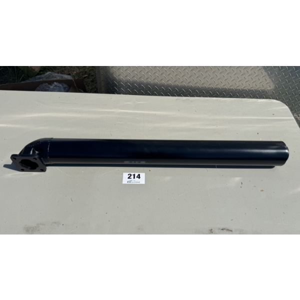 VERTICAL MUFFLER WITH FLANGED ELBOW - DD112C