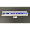 Image 1 : NO RESERVE SCATPACK SIGN 28" X 6"