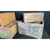 Image 4 : VINTAGE WOODEN FRUIT & SODA CRATES