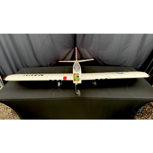 MODEL PLANE LARGE WING TIP TO WING TIP 64" X 43" LONG