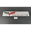 Image 1 : NO RESERVE CORVETTE SIGN 28" X 6"