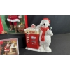 Image 4 : COCA-COLA SANTA CLAUS FIGURINE, COOKIE JARS, & CHRISTMAS CD's