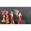 Image 5 : THE HAMILTON COLLECTION "TIMELESS REFRESHMENT" COCA-COLA LADIES FIGURINES - COMPLETE SET OF 9 W/ COA