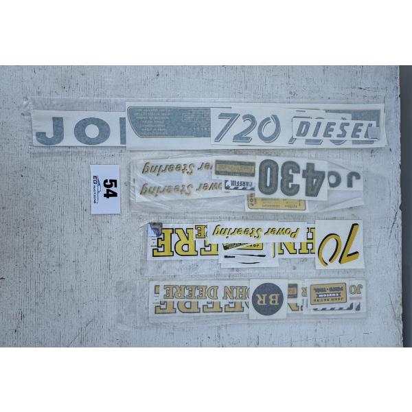 JOHN DEERE DECAL SET