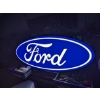 Image 3 : NO RESERVE LARGE FORD LED BACKLIT EXOTIC CAR DEALERSHIP SIGN
