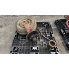 Image 1 : MASSEY-HARRIS SINGLE FRONT WHEEL ASSEMBLY AND STEERING BOX FOR A MASSEY 33 44 333 AND 444