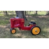 Image 1 : MASSEY-HARRIS 44 METAL PEDAL TRACTOR w/ FUNCTIONAL PEDALS AND STEERING