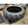Image 1 : PAIR OF LARGE 11.2-36 TRACTOR TIRES
