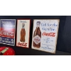 Image 3 : 5 REPRODUCTION COCA-COLA ADVERTISING SIGN 16" X 13" (MIXED SHAPES)