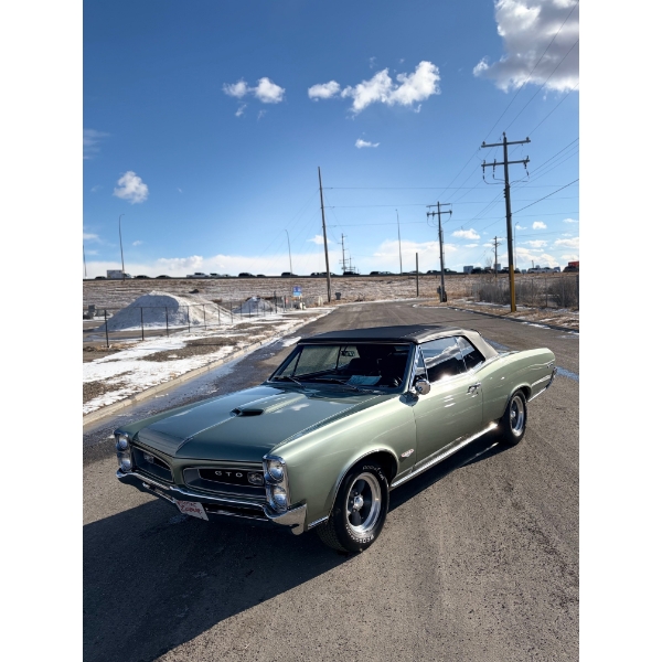 1966 PONTIAC GTO CONVERTIBLE