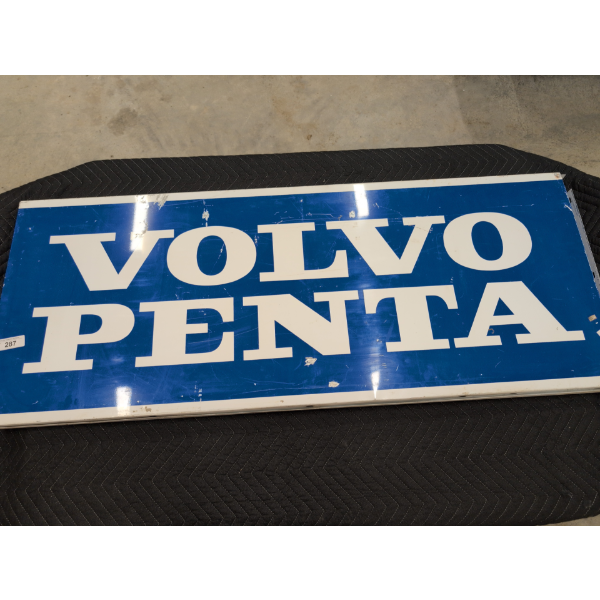LATE 1970s VOLVO PENTA MARINE DEALER SIGN