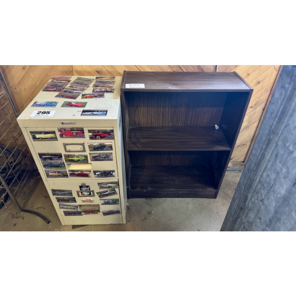 Small File Cabinet and Shelf