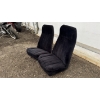 Image 3 : PAIR OF BLACK BUCKET SEATS