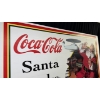 Image 2 : DOUBLE-SIDED CARDBOARD COCA-COLA SIGN 6FT X 51" 