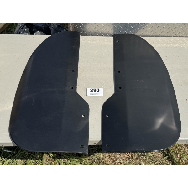 PAIR OF ALLIS-CHALMERS FENDER EXTENSIONS