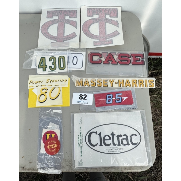 MIXED VINTAGE DECALS