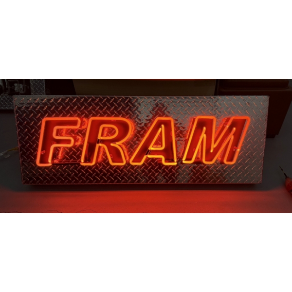 FRAM GARAGE SIGN
