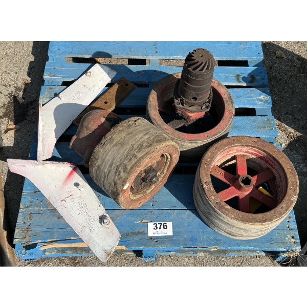 BELT PULLEYS & PLOW SHEERS 