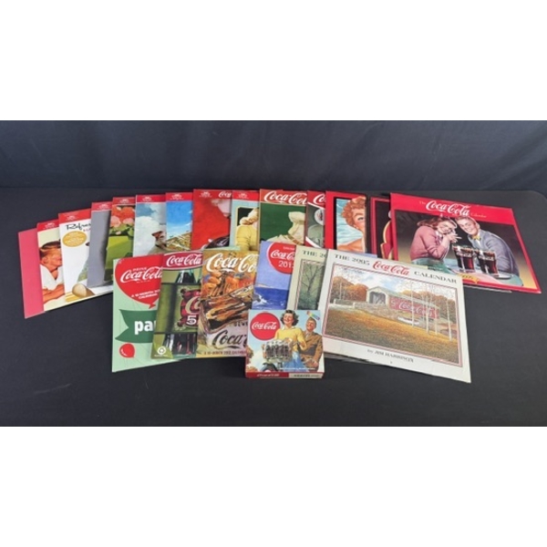 COCA-COLA CALENDAR COLLECTION FROM YEARS 2000-2020