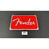Image 1 : NO RESERVE FENDER SIGN 19" X 12"