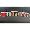 Image 5 : LARGE COCA-COLA MUG & GLASS LOT (18 Pcs): Checkerboard, Diner Glassware, Santa, Ice Cold, Vintage Ad