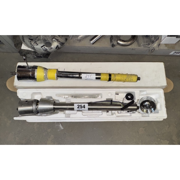 2 Steering Columns, 1 New, 1 Display Demo