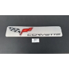 Image 1 : NO RESERVE CORVETTE SIGN 28" X 6"