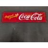 Image 1 : HEAVY PORCELAIN DRINK COCA COLA, REFRESH YOURSELF SIGN