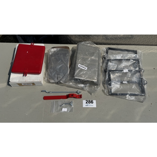 BATTERY COVERS, TOOLBOX & MOUNTING HARDWARE