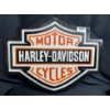 Image 6 : Huge Harley Davidson Custom Sign, 3ft x 3ft Hand Cut Hand Painted