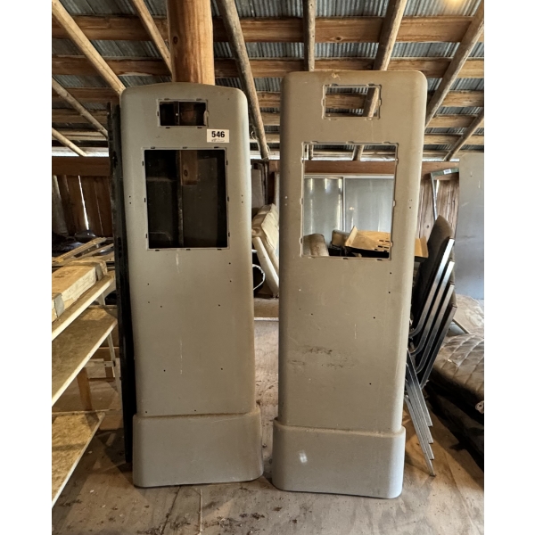 Vinatage Gas Pump Frame and Parts