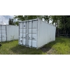 Image 1 : WHITE 20' SHIPPING CONTAINER