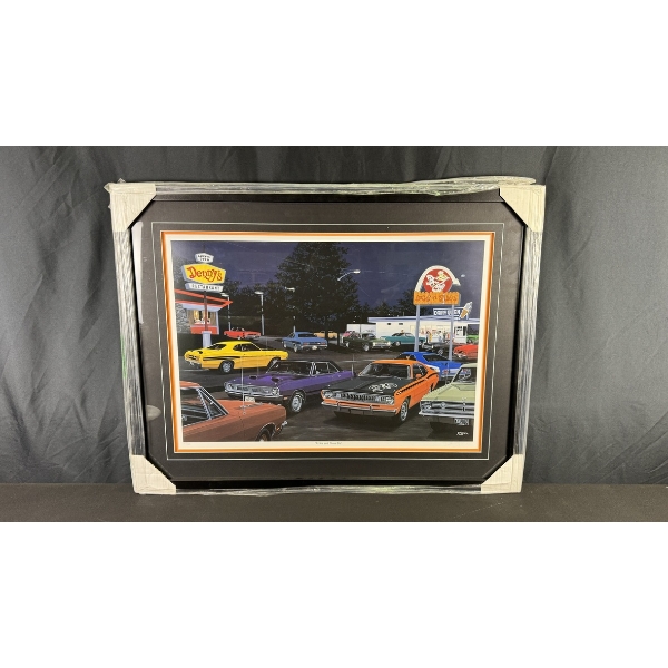 DAVE SNYDER "ALL A's AND THREE D's" LIMITED EDITION FRAMED PRINT (919/950) 27" X 35.5"