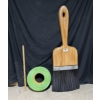Image 1 : Massive Paintbrush and Painters Tape 5.6ft x 1.8 ft 
