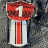 Image 5 : NO RESERVE Coleman Red and White Mini Bike