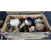 Image 4 : ANTIQUE TRUNK W/ PORCELAIN DOLLS & TEDDY BEARS