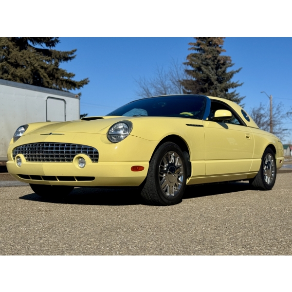 NO RESERVE 2002 FORD THUNDERBIRD ROADSTER COLLECTORS EDITION