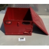 Image 1 : RED STEEL UTILITY/BATTERY BOX w/ LID