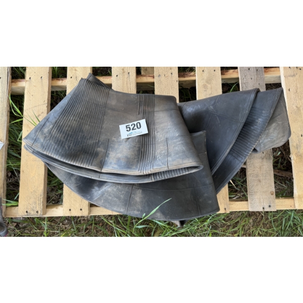 PAIR OF LARGE UNMARKED TRACTOR INNER TUBES