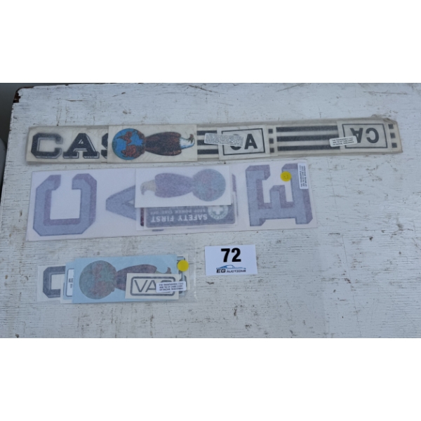 ASSORTED CASE EAGLE DECALS